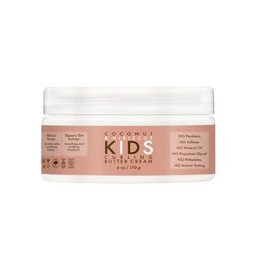 SheaMoisture Coconut & Hibiscus Kids Curling Butter Cream (6 oz / 170 g) - ANNS BEAUTY SUPPLY